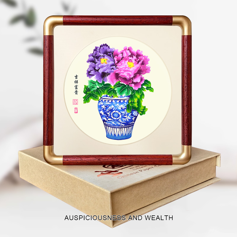 Chinese Style Paper-cuts / Tabletop ornament