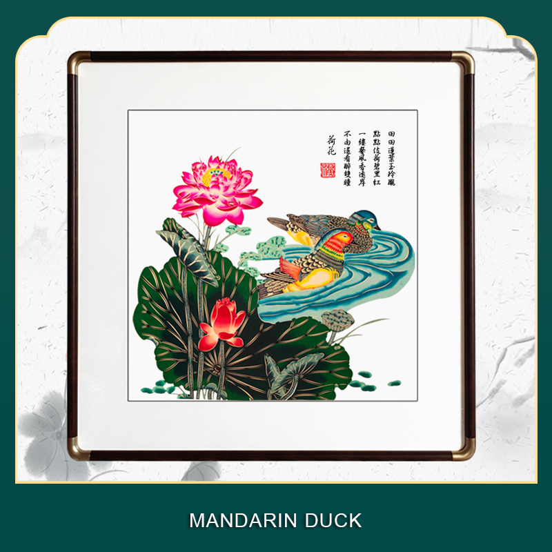 Colorful flower-and-bird non-heritage paper-cutting-Papercutartist