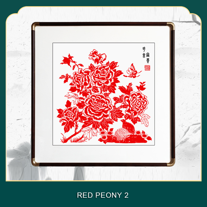 Colorful flower-and-bird non-heritage paper-cutting-Papercutartist