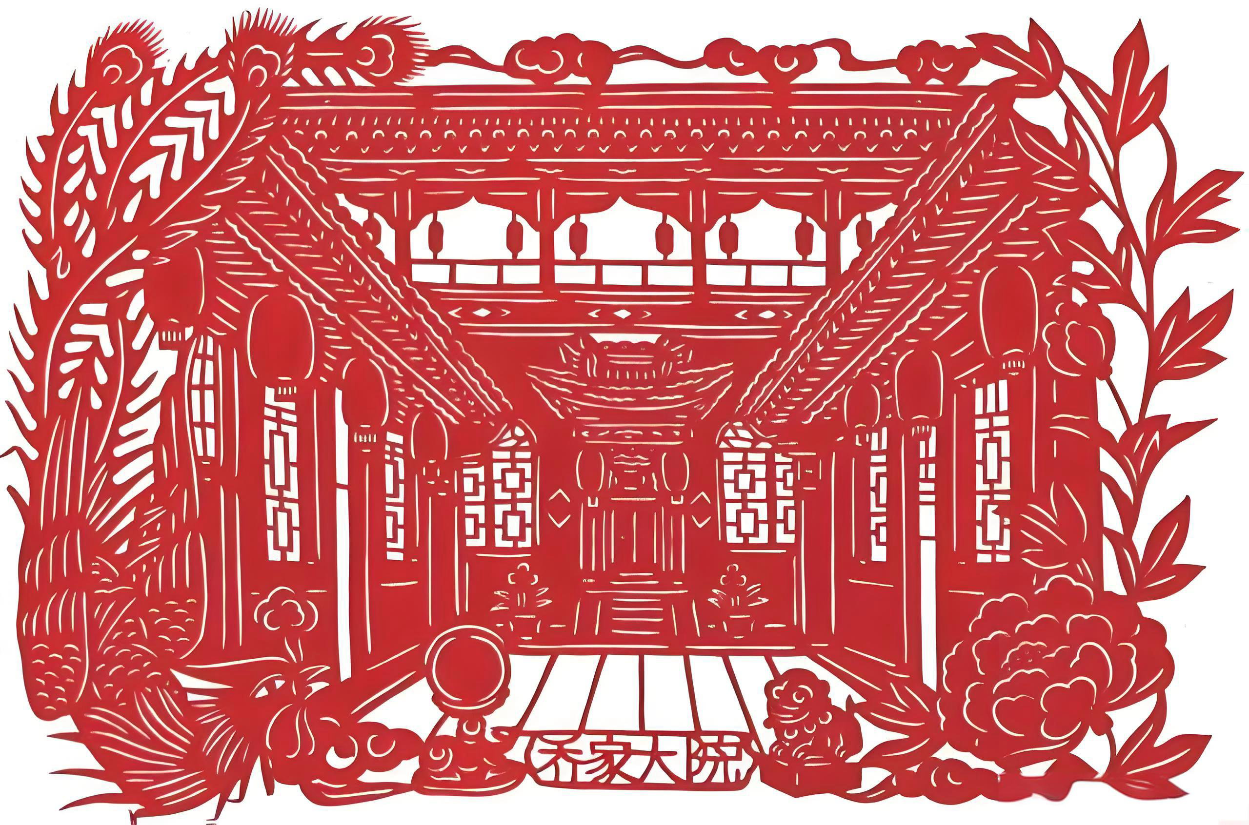 Guangling Dyed Paper-Cutting: A Colorful Legend on Fingertips-Papercutartist