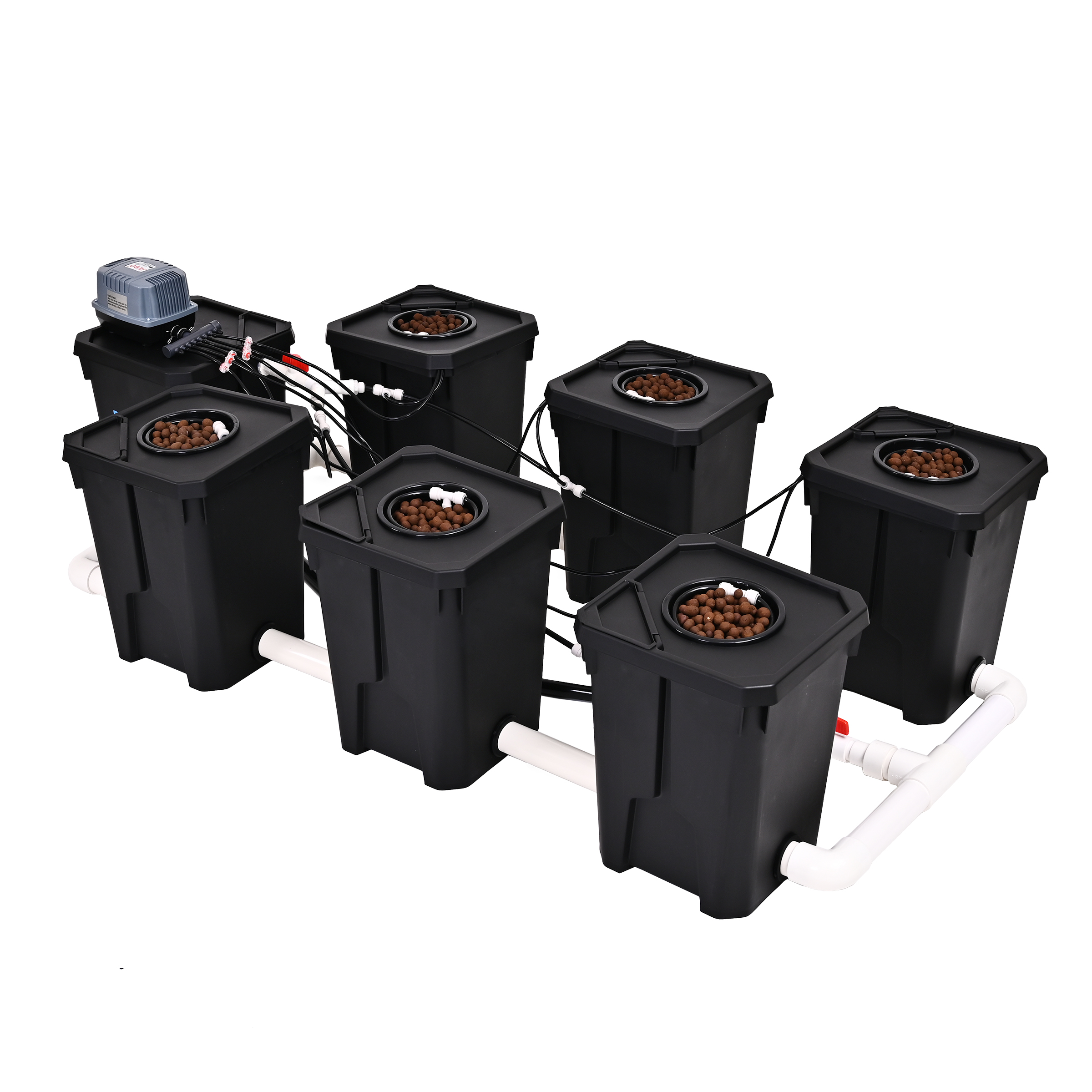 BetiLife BLGX-06 six-bucket 7-gallon 27L commercial RDWC system