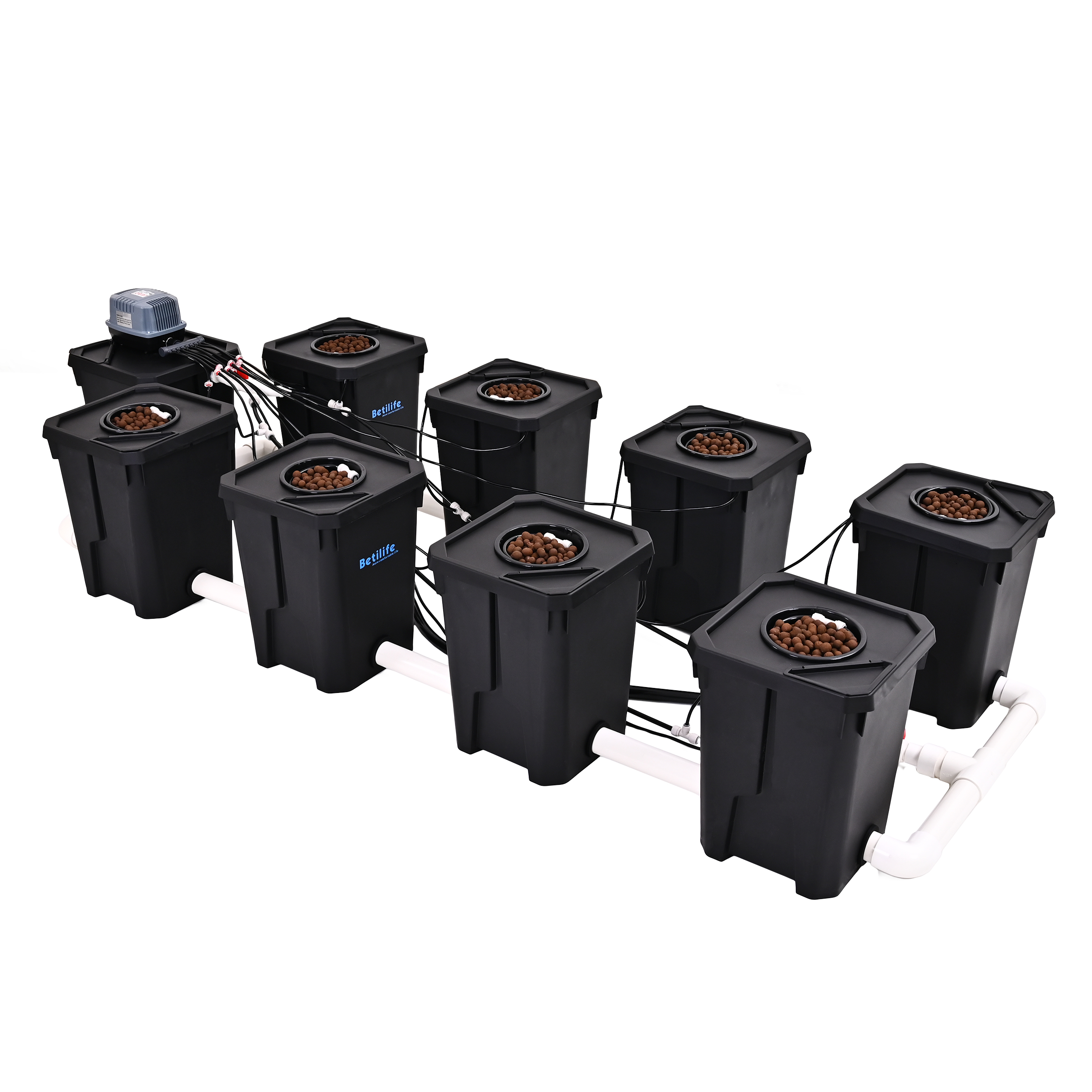 BetiLife BLGX-08 eight-bucket 7-gallon 27L commercial RDWC system