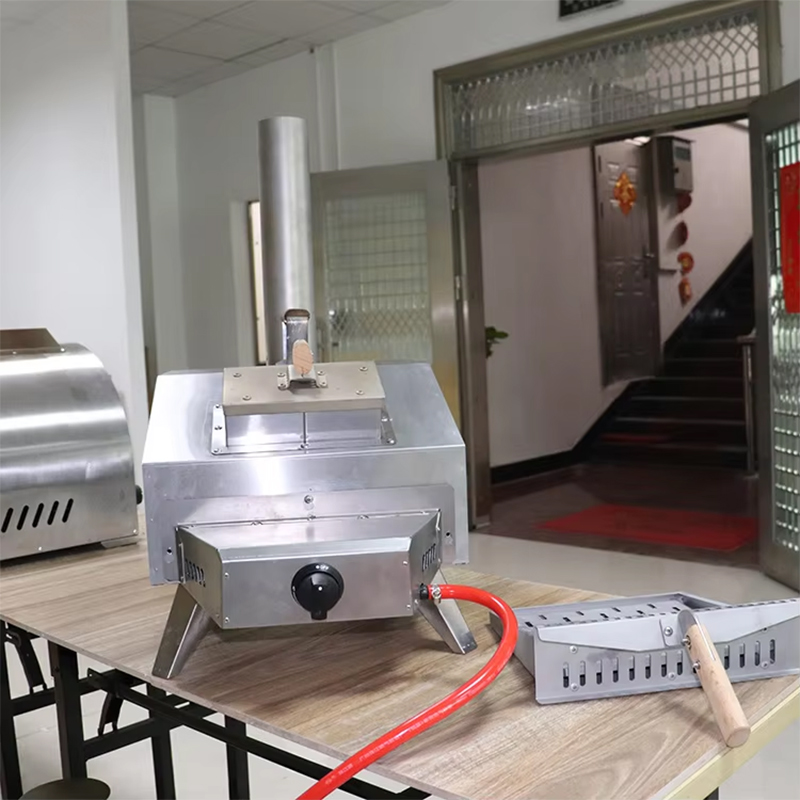 13-Inch Multi-Fuel Pizza Oven (Wood/Charcoal/Pellet/Gas) Outdoor Grill 05