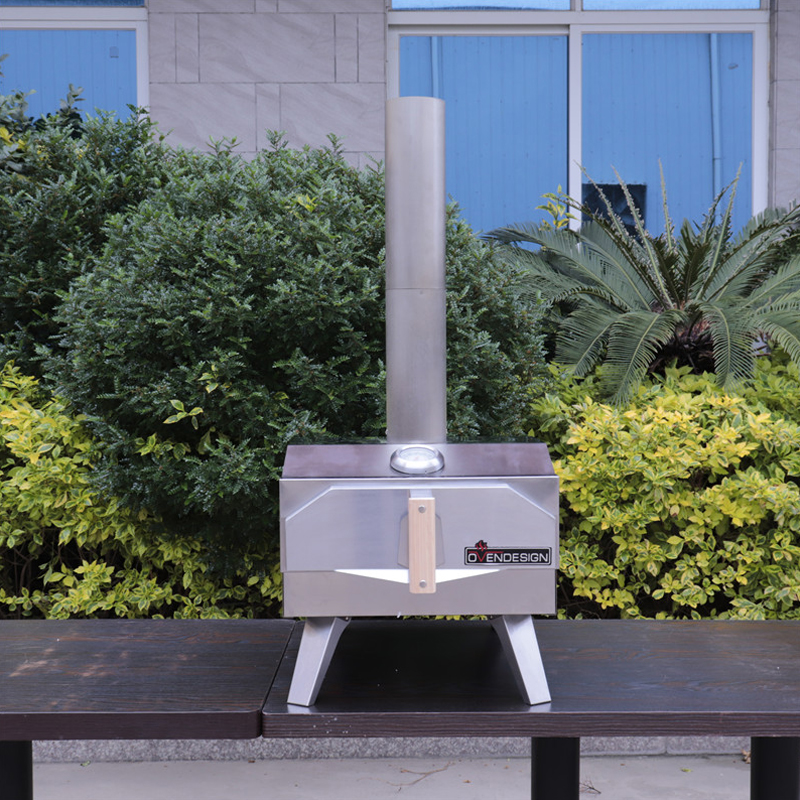 13" Non-Gas (Wood/Charcoal/Pellet) Outdoor Grill Pizza Oven Product Drawer Type