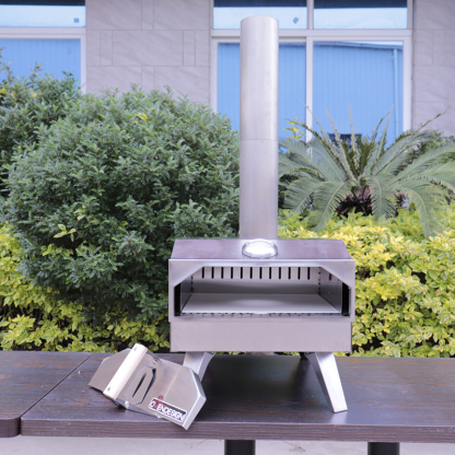 13" Non-Gas (Wood/Charcoal/Pellet) Outdoor Grill Pizza Oven Product Chimney Tray