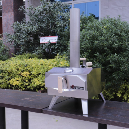 13" Non-Gas (Wood/Charcoal/Pellet) Outdoor Camping Pizza Oven