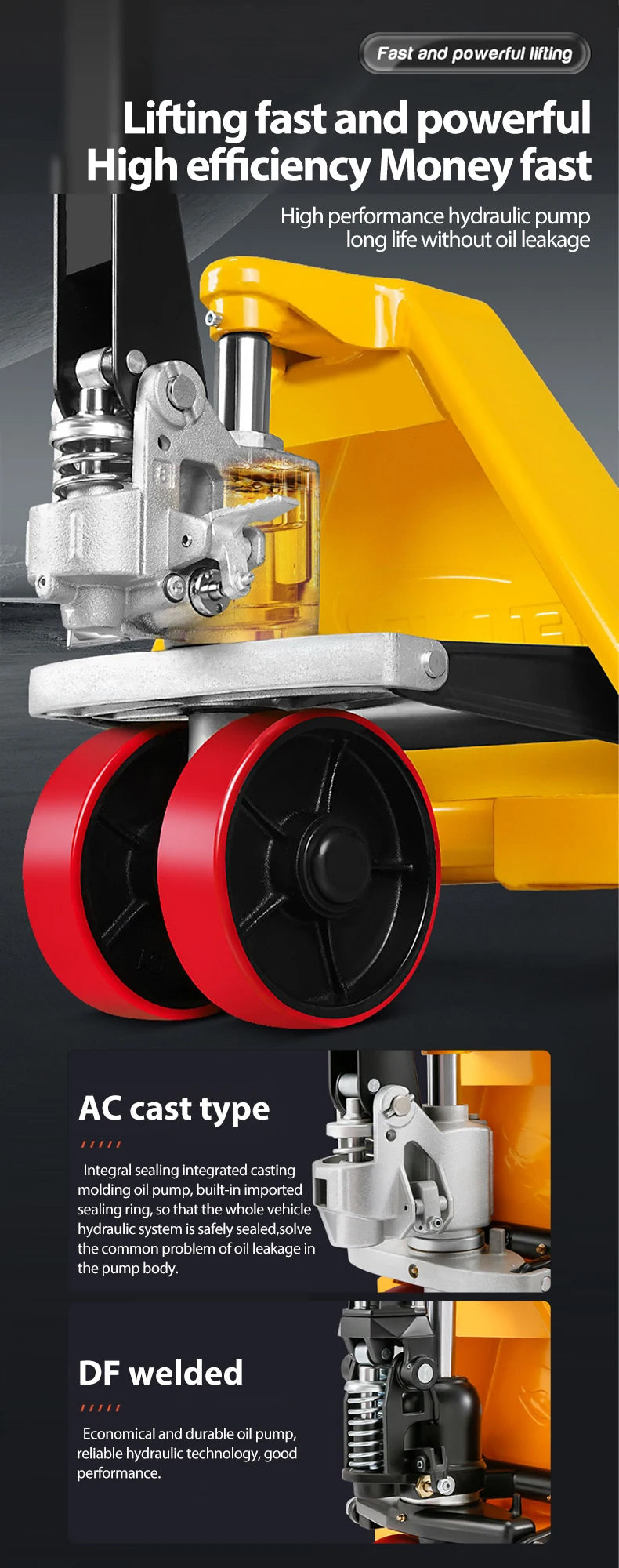 Manual Hydraulic Pallet Truck Detail 2