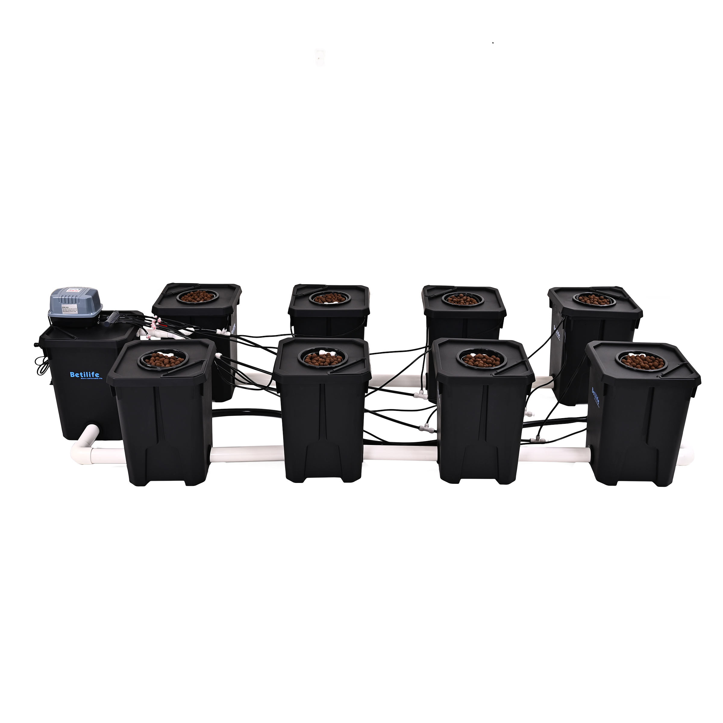 Betilife 8 Buckets RDWC Hydroponic System 7 Gallon 27L Product Image 2