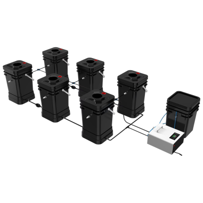 6-Pot Site Bucket Hydroponic Aeroponics Hydroponic System Kits