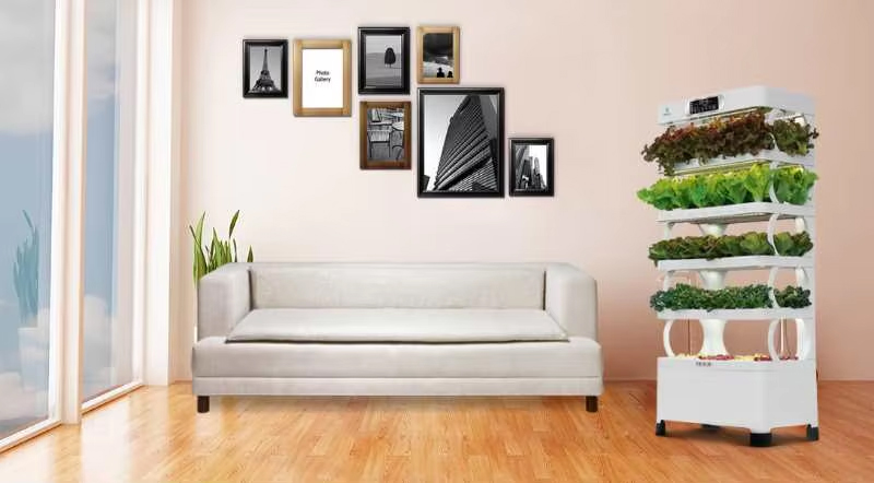 72 Pots + 85 Site Seeding Tray Hydroponics Tower, Hydroponics Grow Tower Pro Shelf with Automated Controls & LED Grow Lights