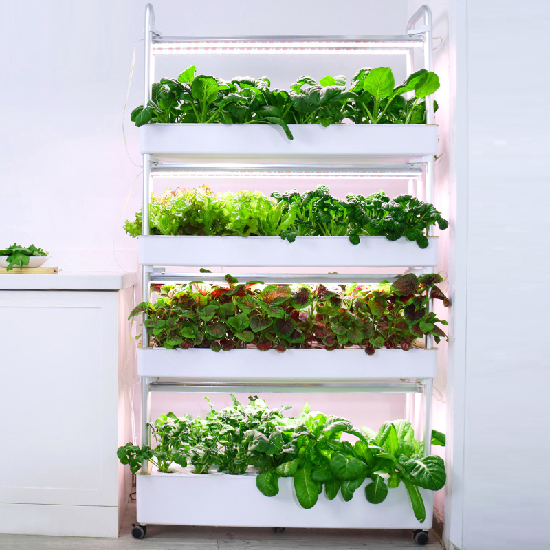 72 Pods Hydroponic System Kits 4-layer Smart Vertical Vegetable Garden