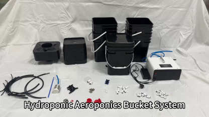 4-Pot Site DWC Aeroponics System Growing Kits 5 Gallon(20L)