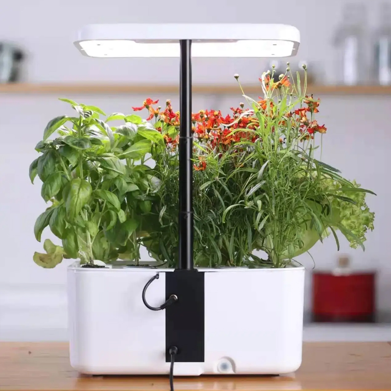 8 Pods Hydroponic System Kit 2.8L Back photo