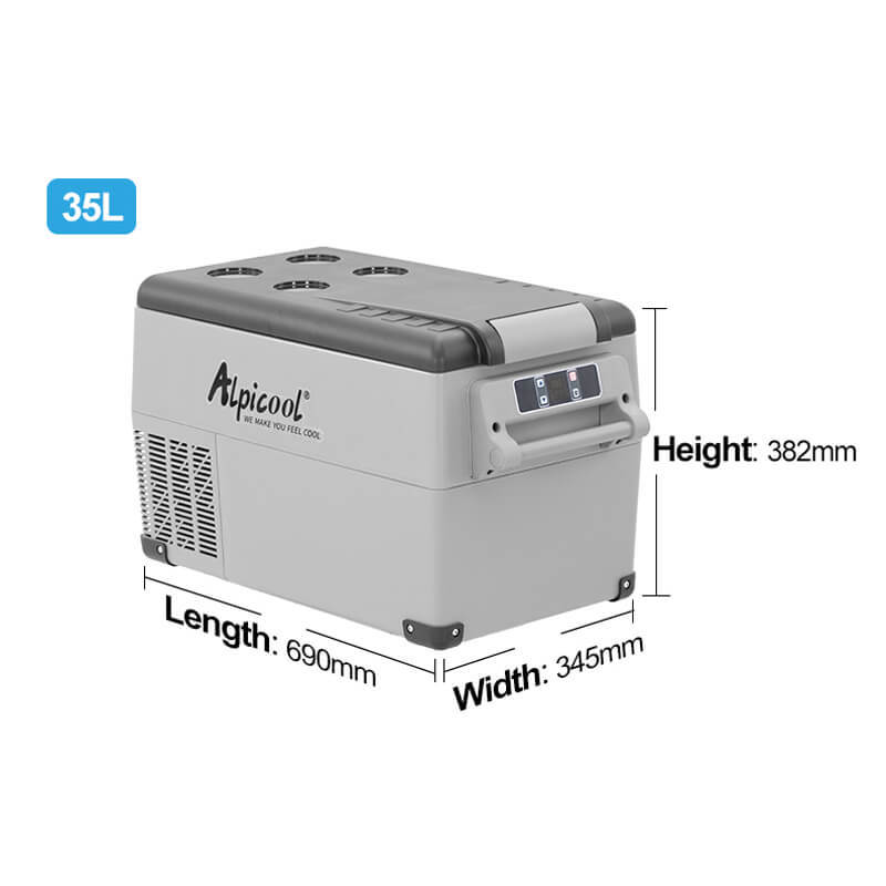 Alpicool CF35/45/55L Car Truck Fridge or Dormitory Freezer-BetiLife™