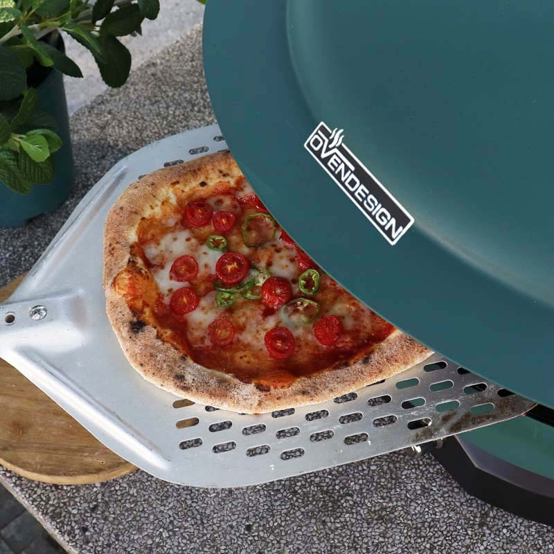 Green 19" Cubs Cap Gas Pizza Oven