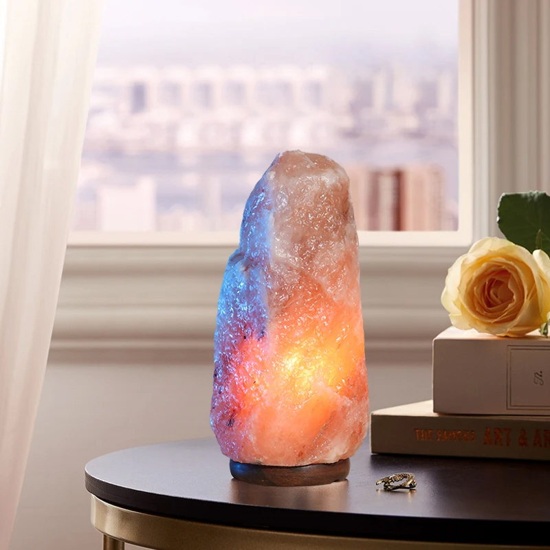 For Sale Natural Pink Himalayan Rock Salt Lamp for Bedroom Bedside, Small Table Lamp, Ornaments, Price
