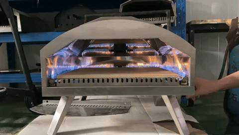 U-shaped Fire Row Burning