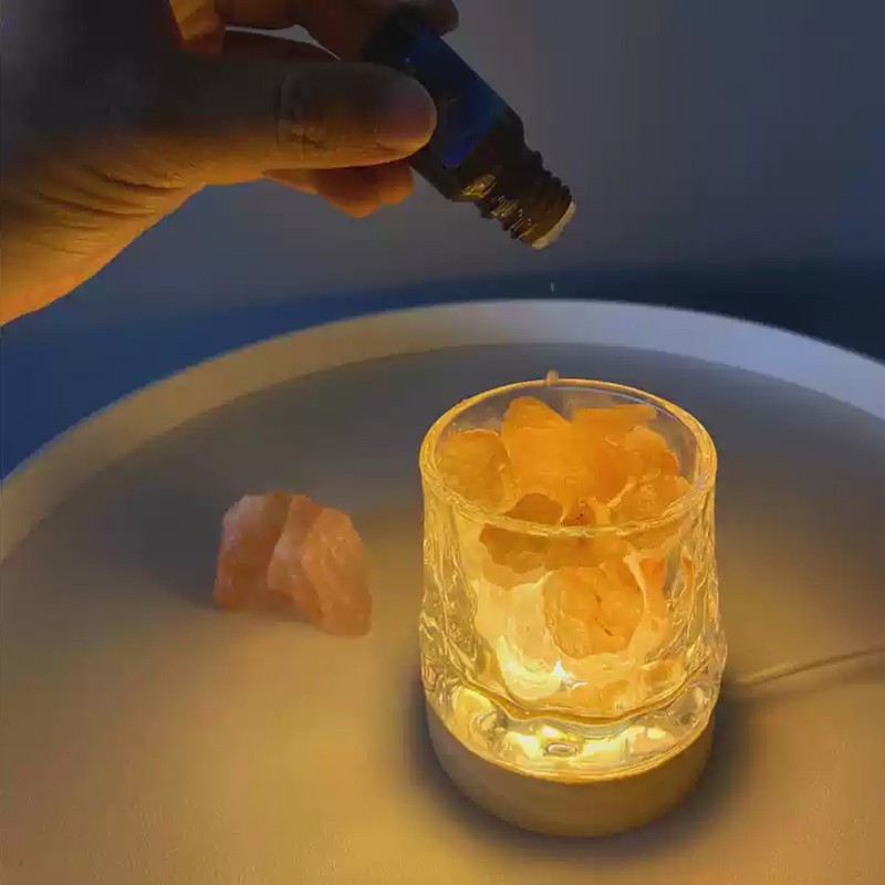 Himalayan Aromatherapy Crystal Salt Lamp