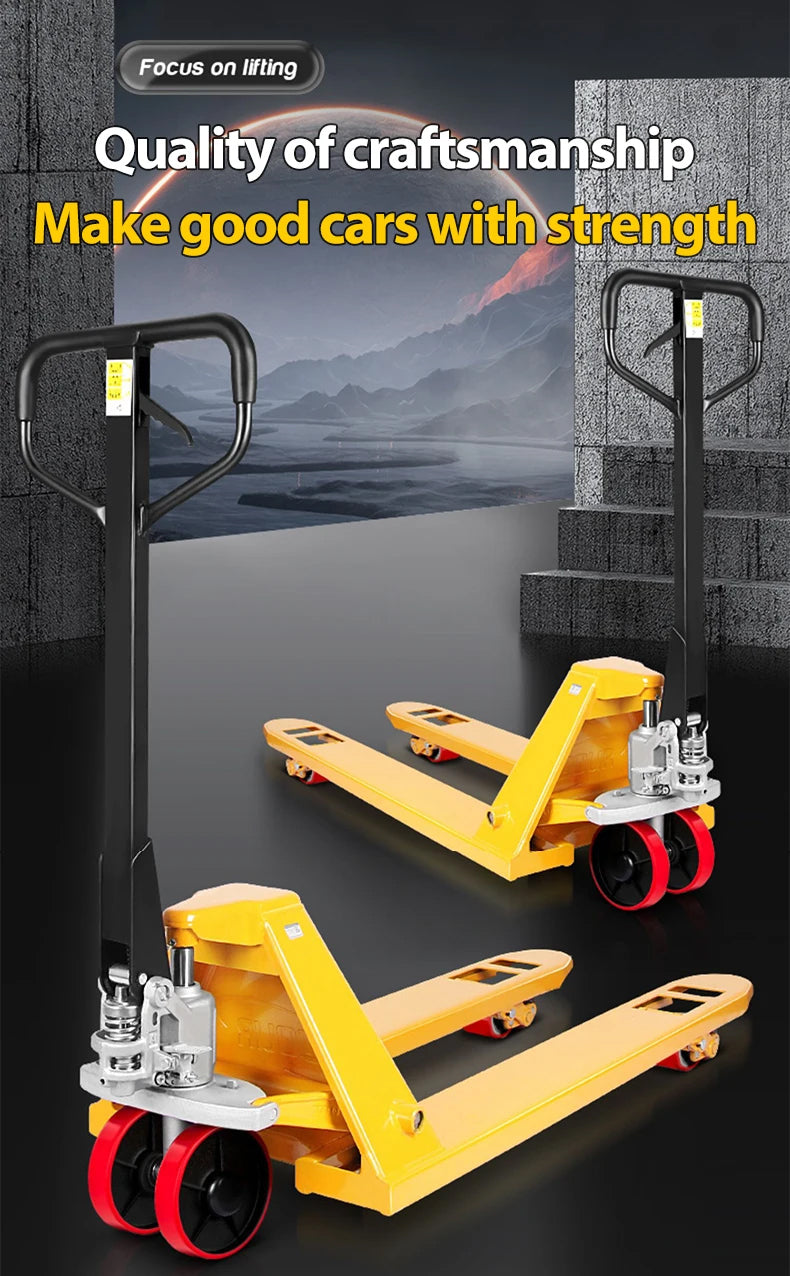 Manual Pallet Jack, Hydraulic Hand Pallet Truck Forklift Detail 1