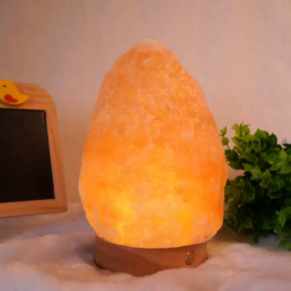 Orange Red USB Himalayan Rock Salt Lamp for Study Room Creative Lights, Night lights