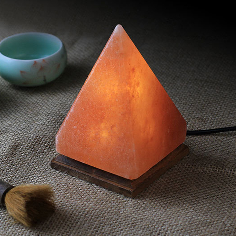Pyramid Himalayan Salt Lamp USB Decorative Night Lights, Price