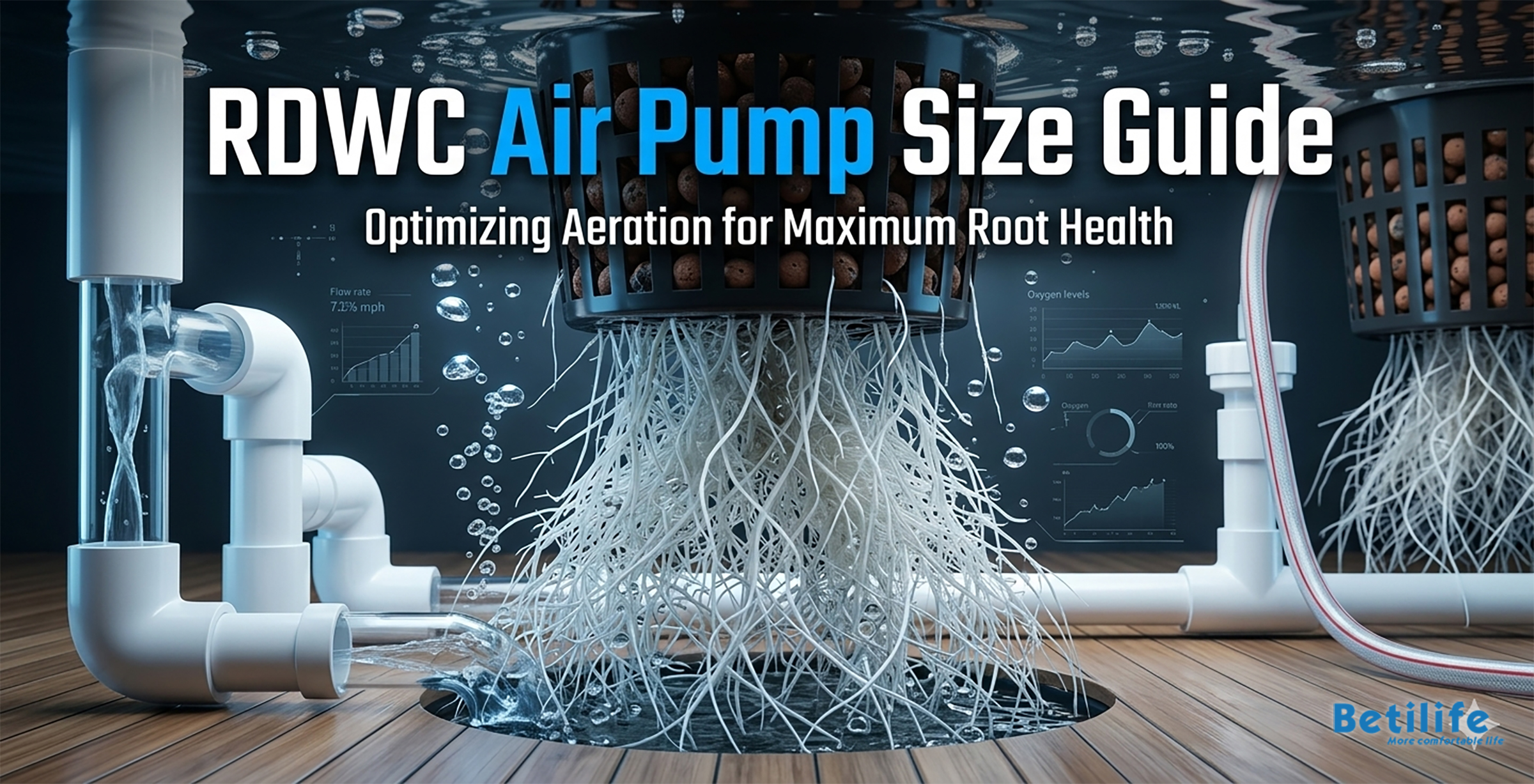 RDWC Air Pump Size Guide