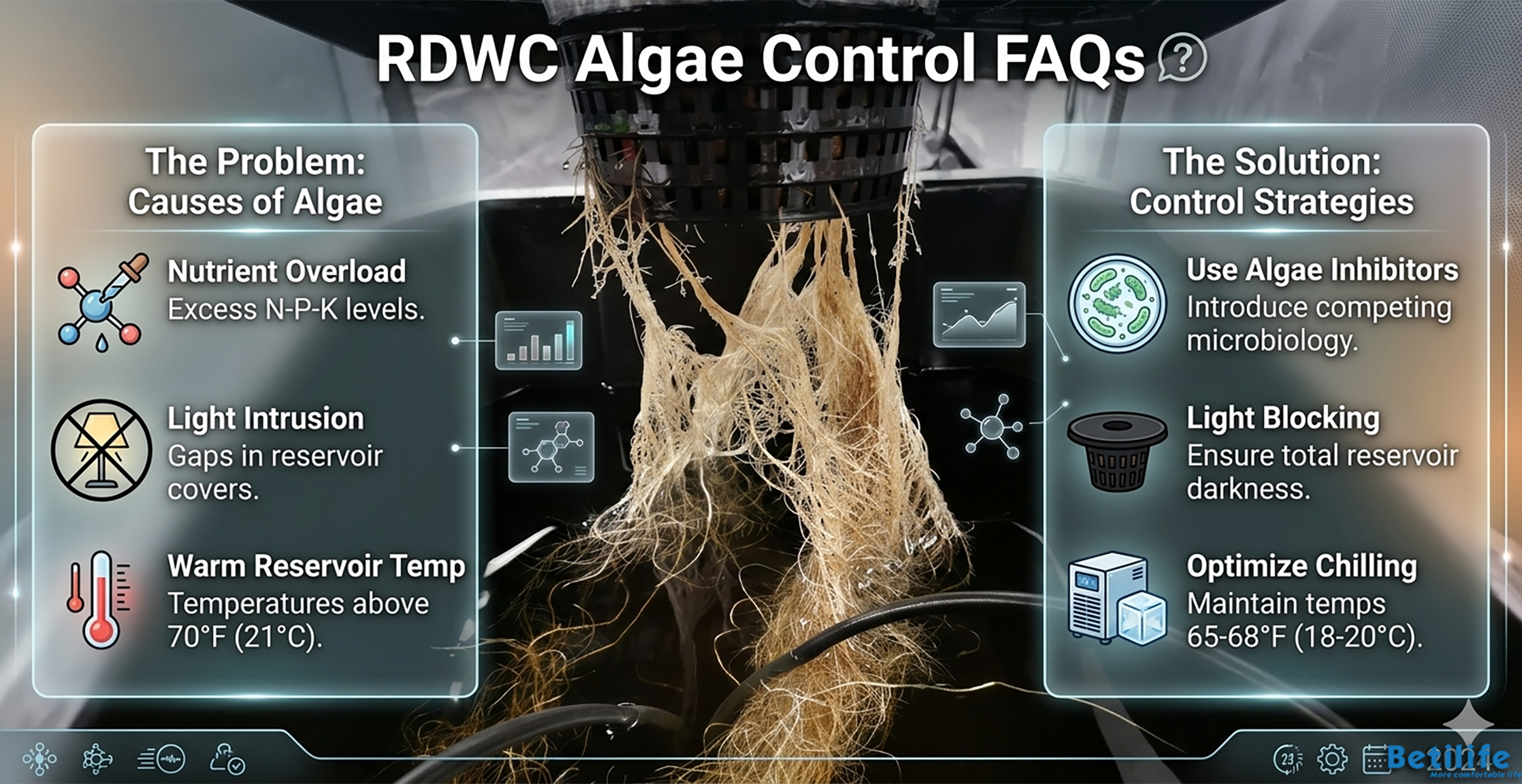 RDWC Algae Control FAQs
