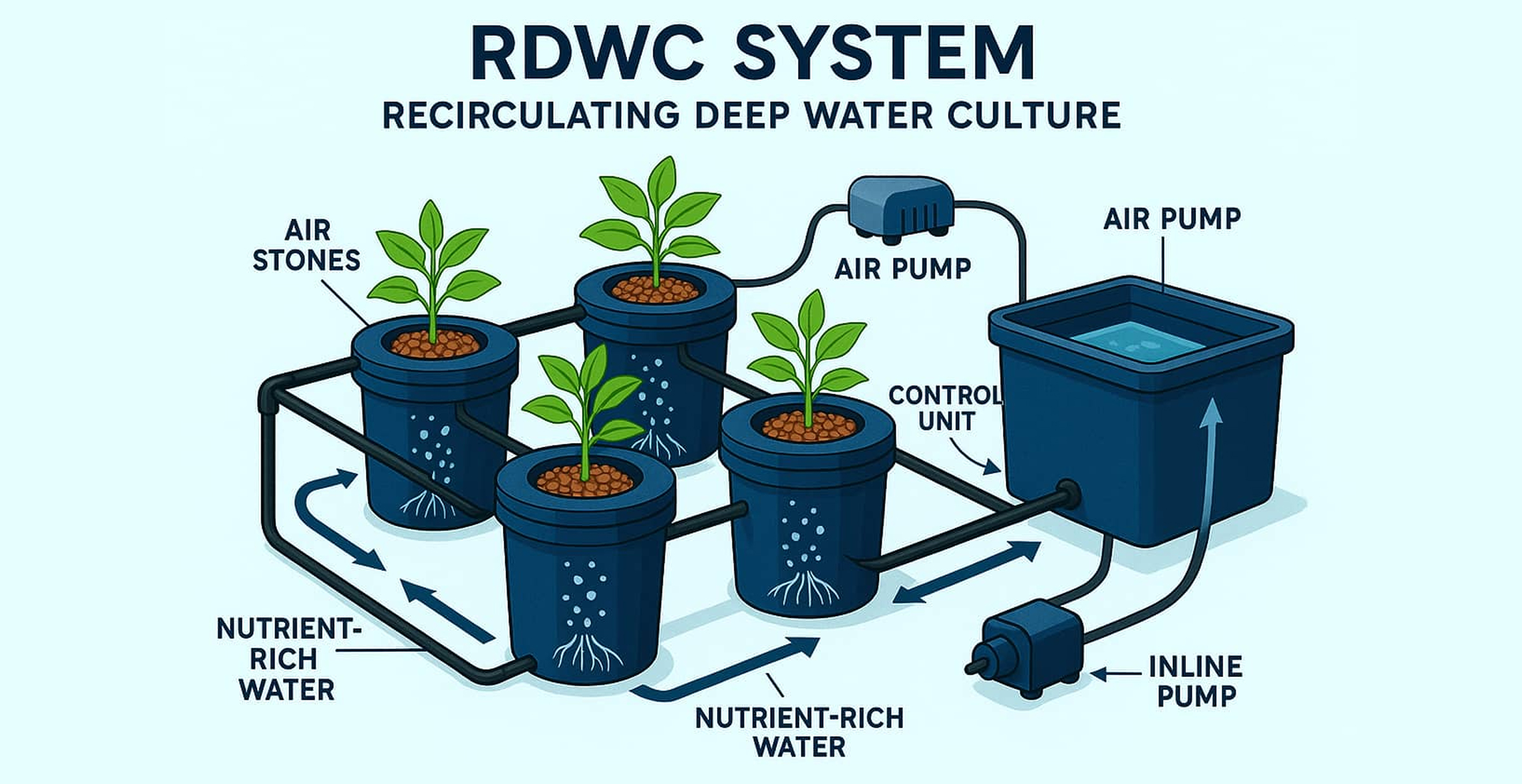 RDWC System Schematic Diagram