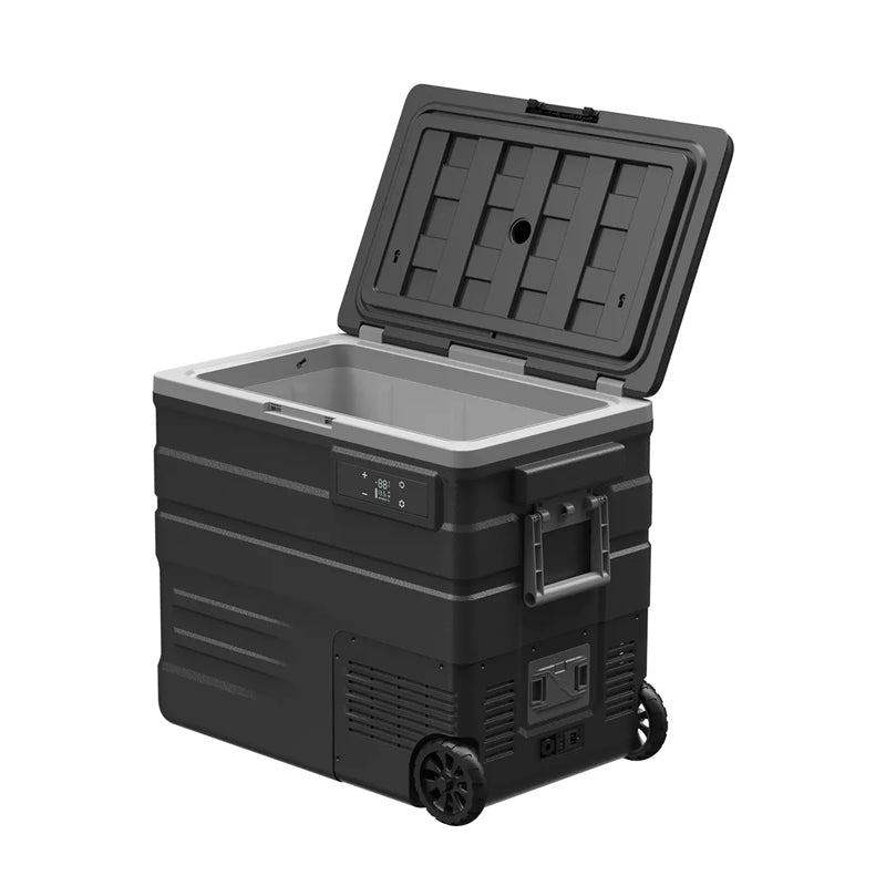 Alpicool U45 U55 U65 U75 Anti Vibration Camping Freezer or Travel Car Fridge open the lid