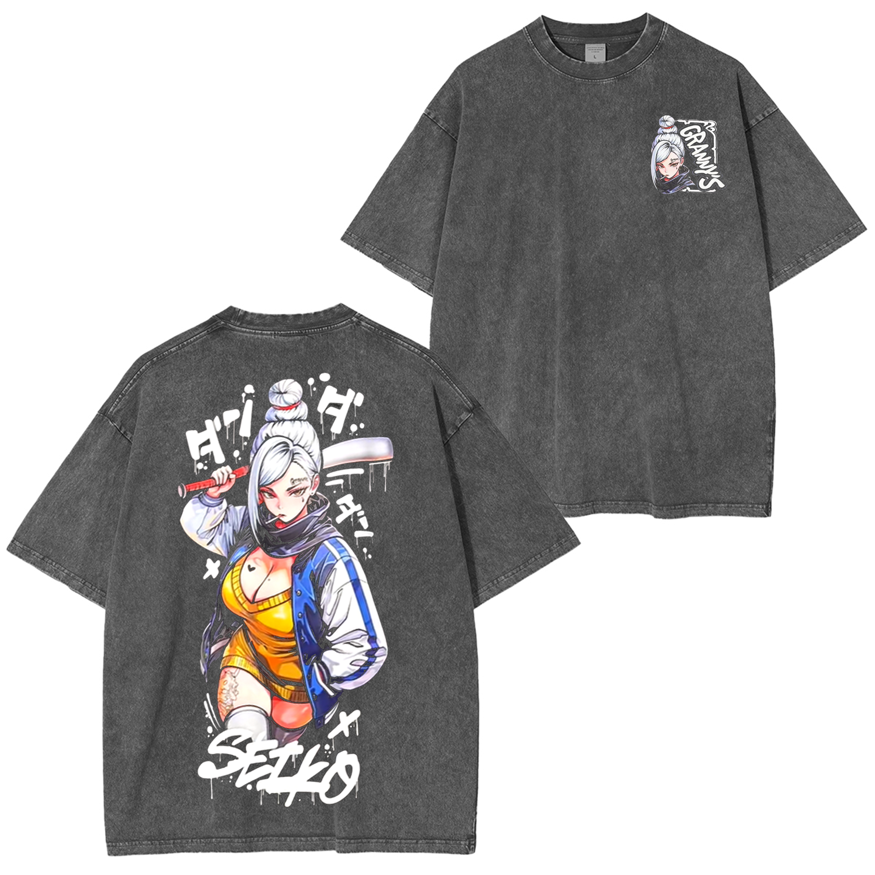 Seiko Ayase,Dandadan Anime Unisex Washed T-Shirt