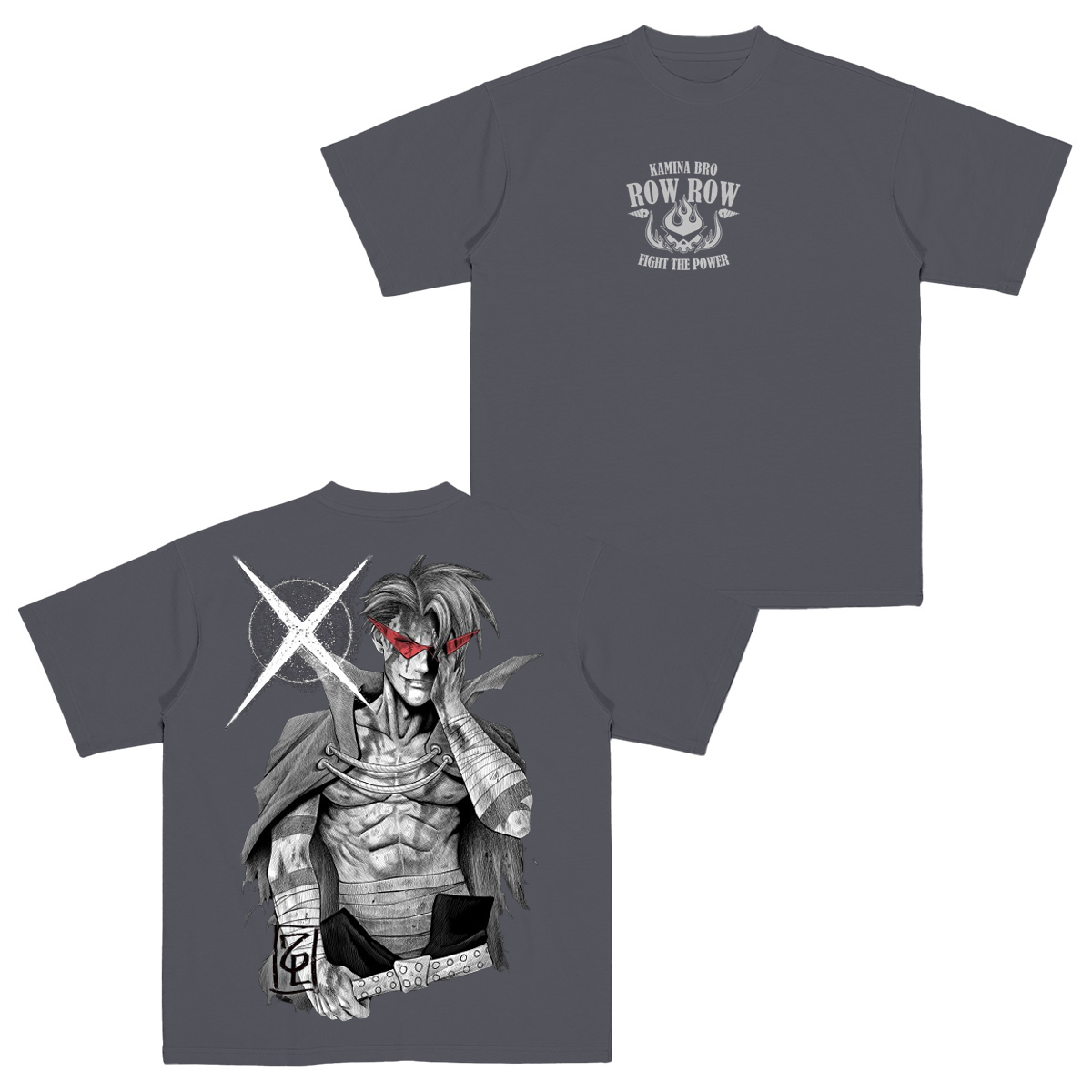 Gurren Lagann Unisex Washed T-Shirt