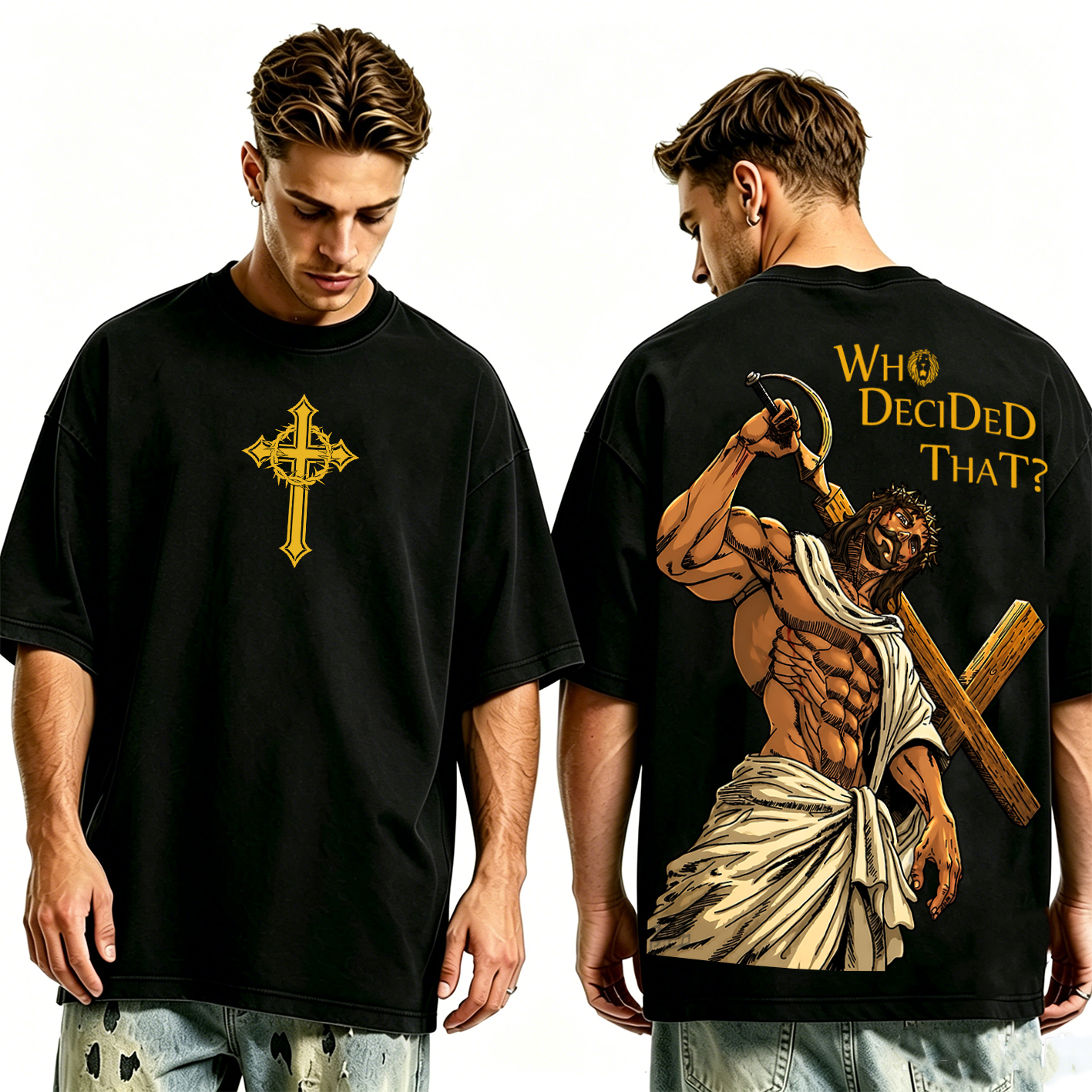 Who Decided That? Escanor Oversized T-shirt/Crewneck/Hoodie