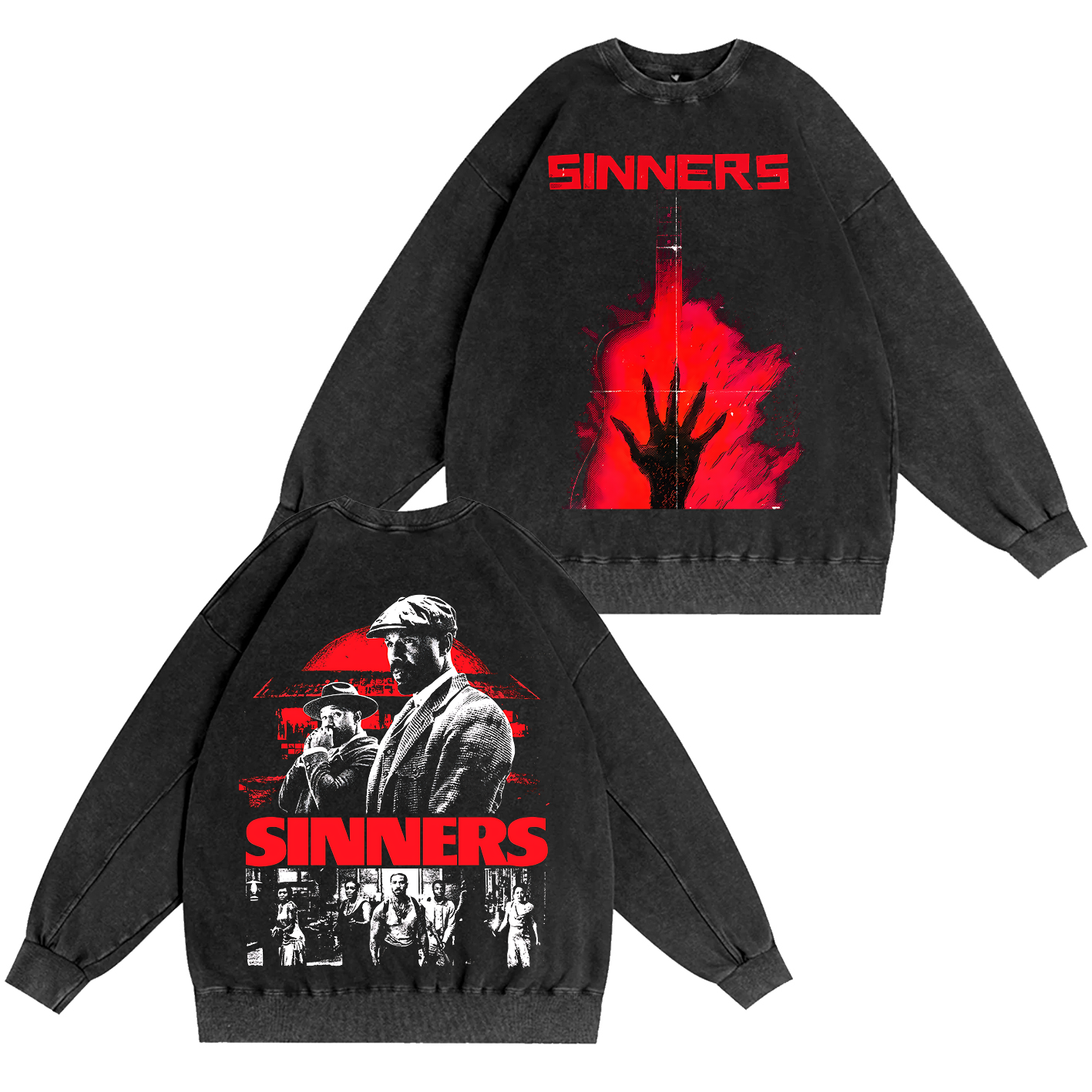 Sinners Movie Oversized T-shirt/Crewneck/Hoodie