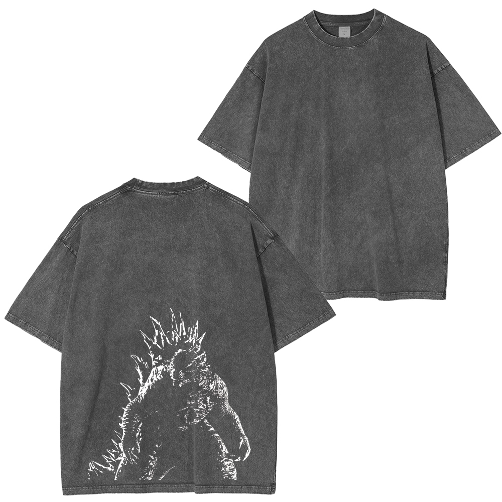 Godzilla Unisex Washed T-Shirt