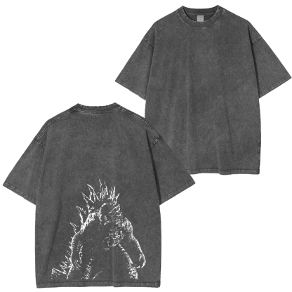 Godzilla Unisex Washed T-Shirt
