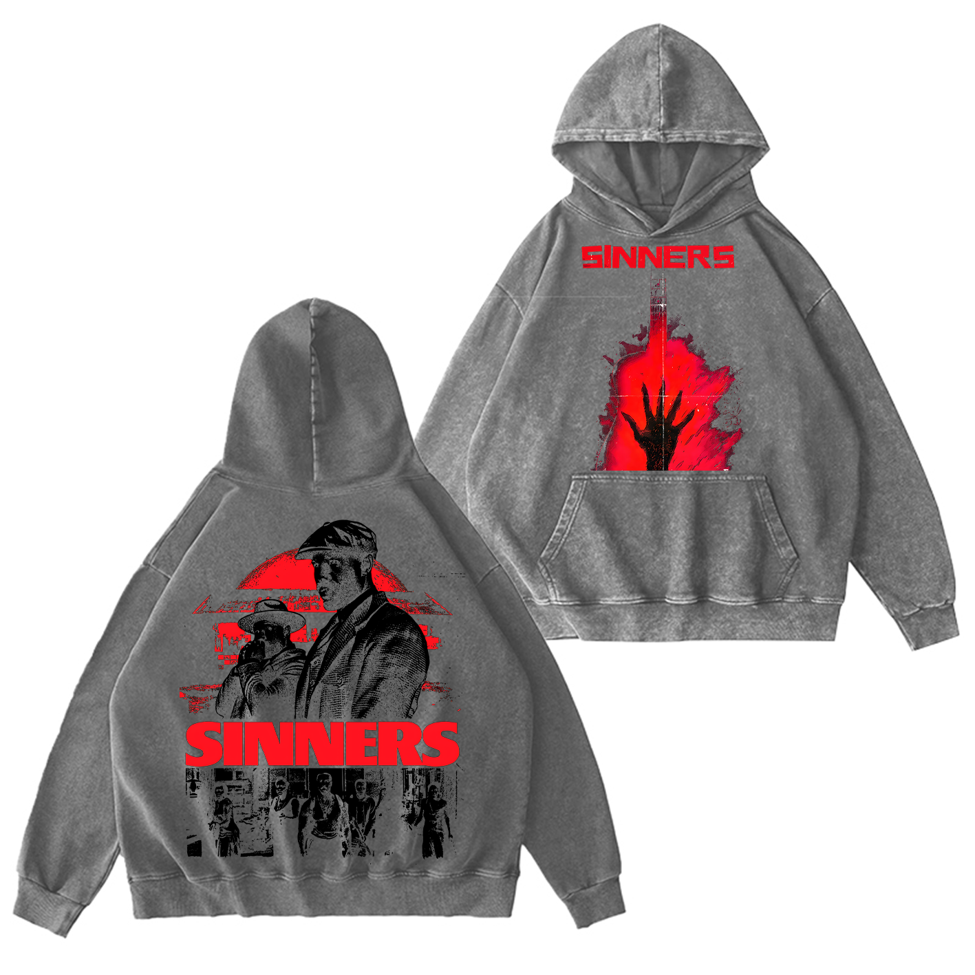 Sinners Movie Oversized T-shirt/Crewneck/Hoodie