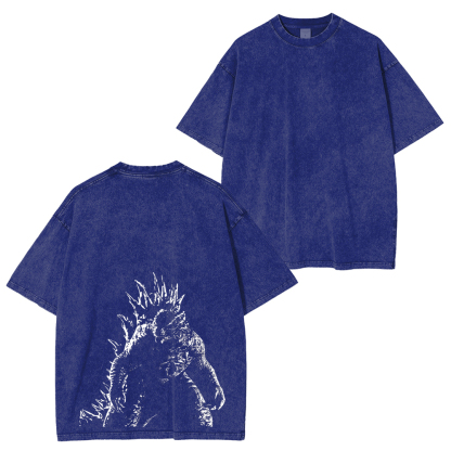Godzilla Unisex Washed T-Shirt