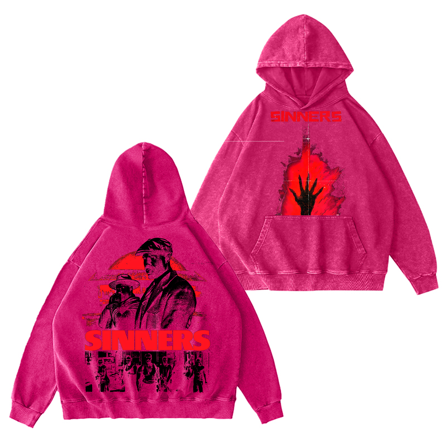 Sinners Movie Oversized T-shirt/Crewneck/Hoodie