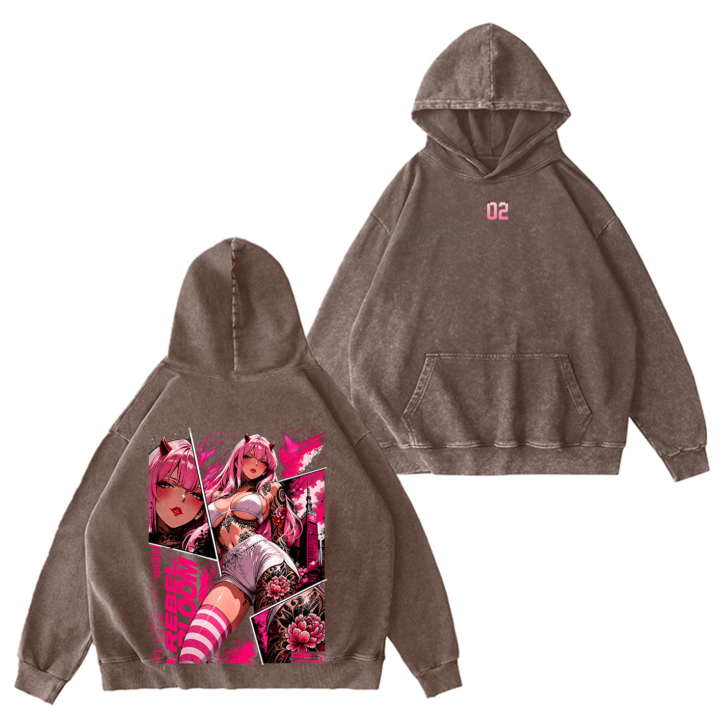 Absolute Cutie ZeroTwo Oversized T-shirt/Crewneck/Hoodie