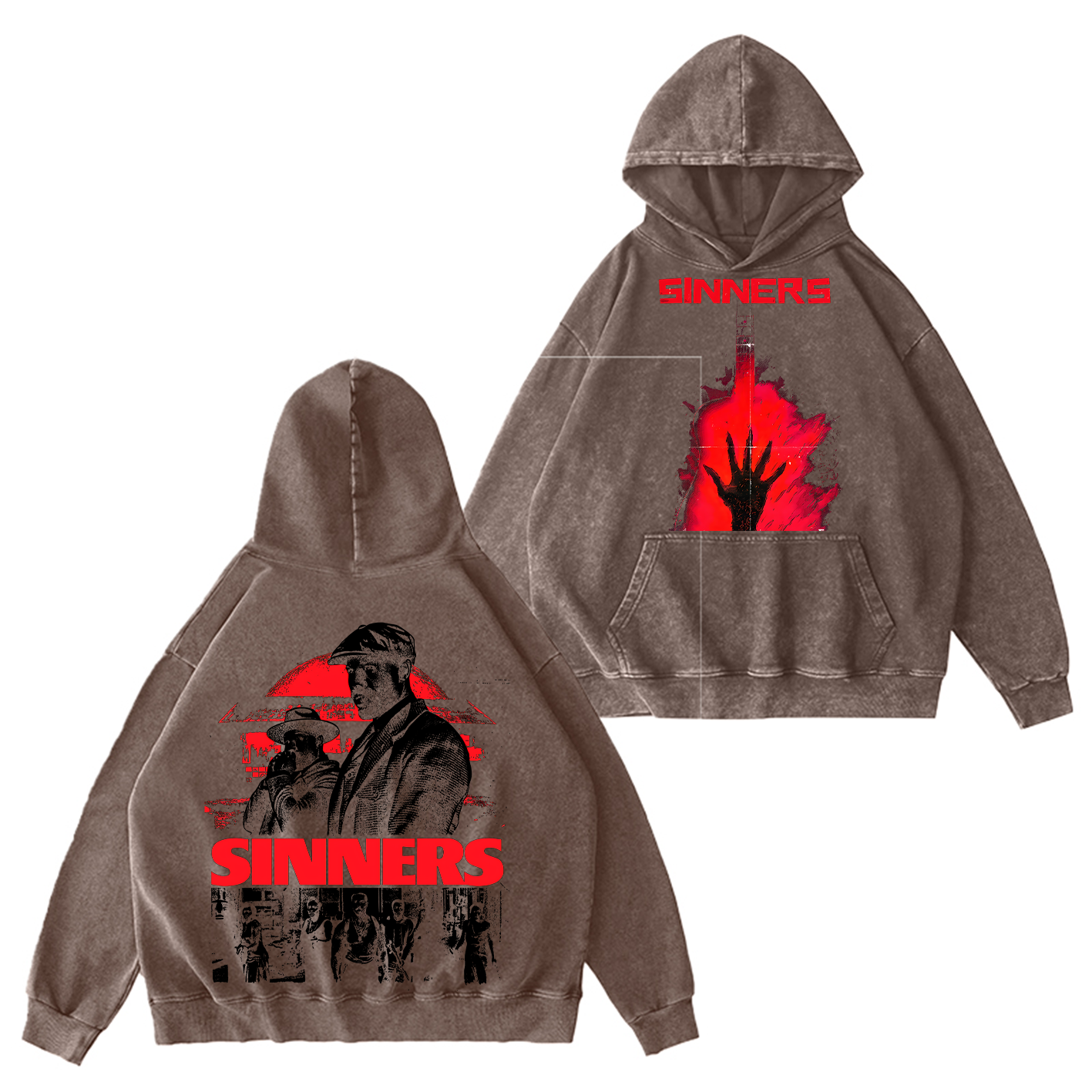 Sinners Movie Oversized T-shirt/Crewneck/Hoodie