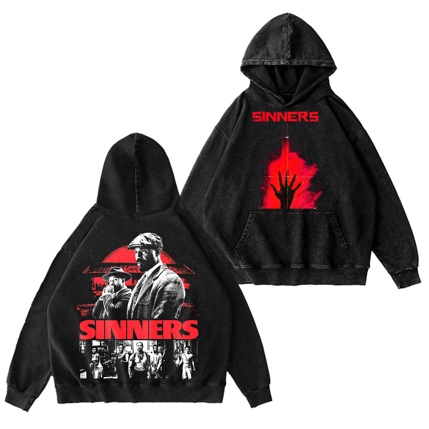 Sinners Movie Oversized T-shirt/Crewneck/Hoodie