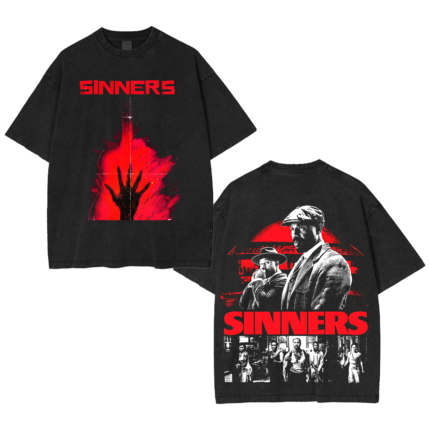 Sinners Movie Oversized T-shirt/Crewneck/Hoodie