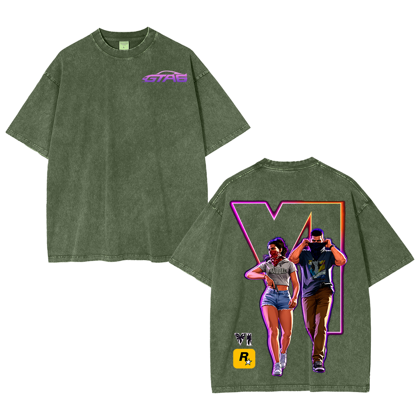 GTA6 Oversized T-shirt/Crewneck/Hoodie