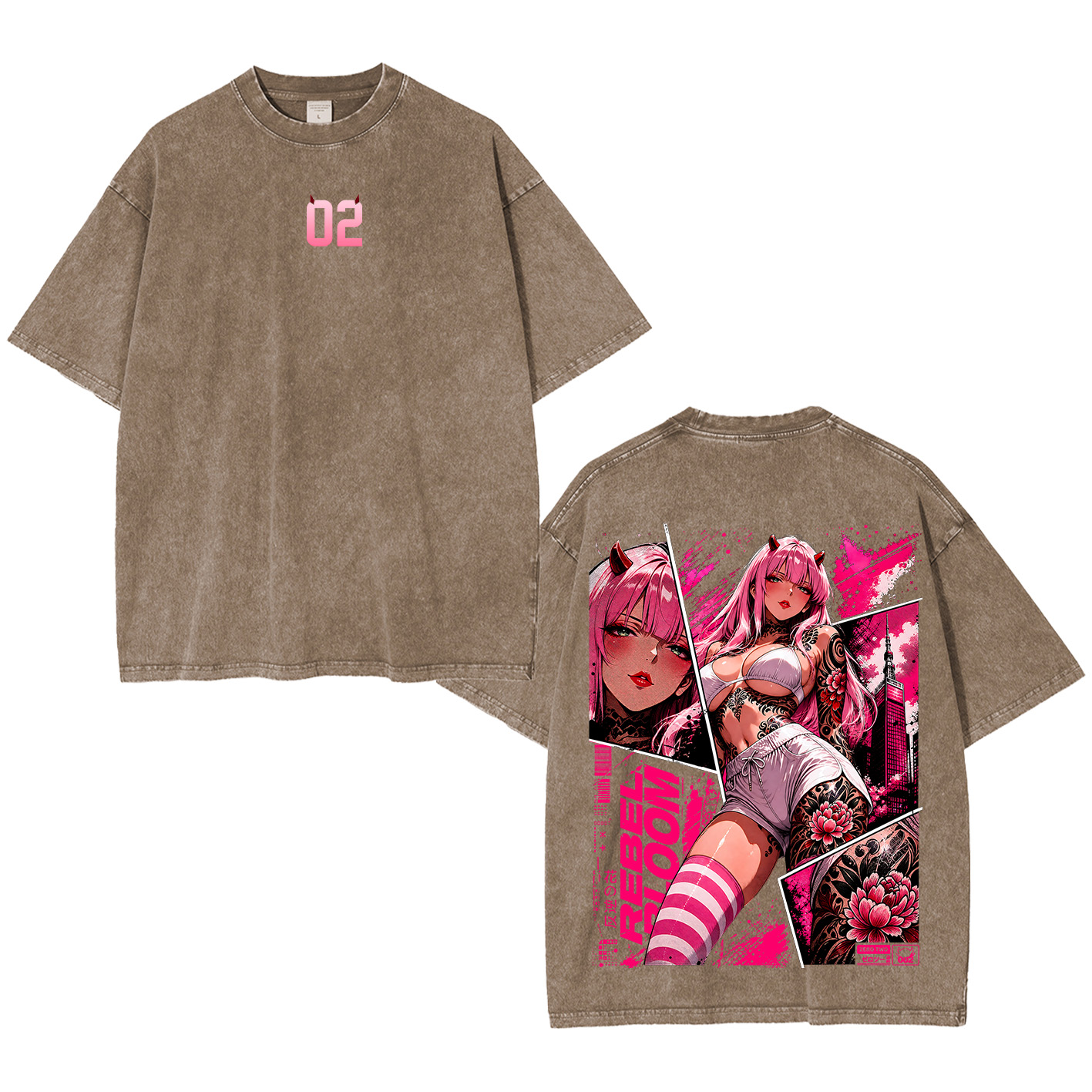 Absolute Cutie ZeroTwo Oversized T-shirt/Crewneck/Hoodie