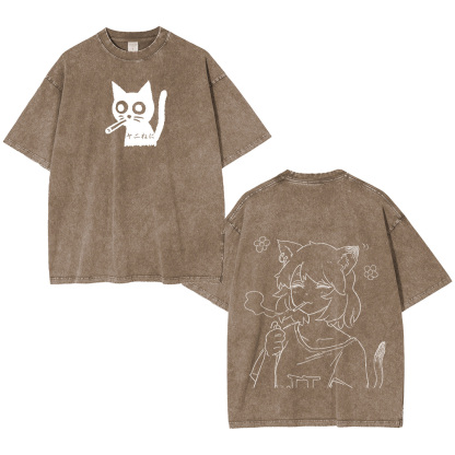 Yani Neko Oversized T-shirt/Crewneck/Hoodie