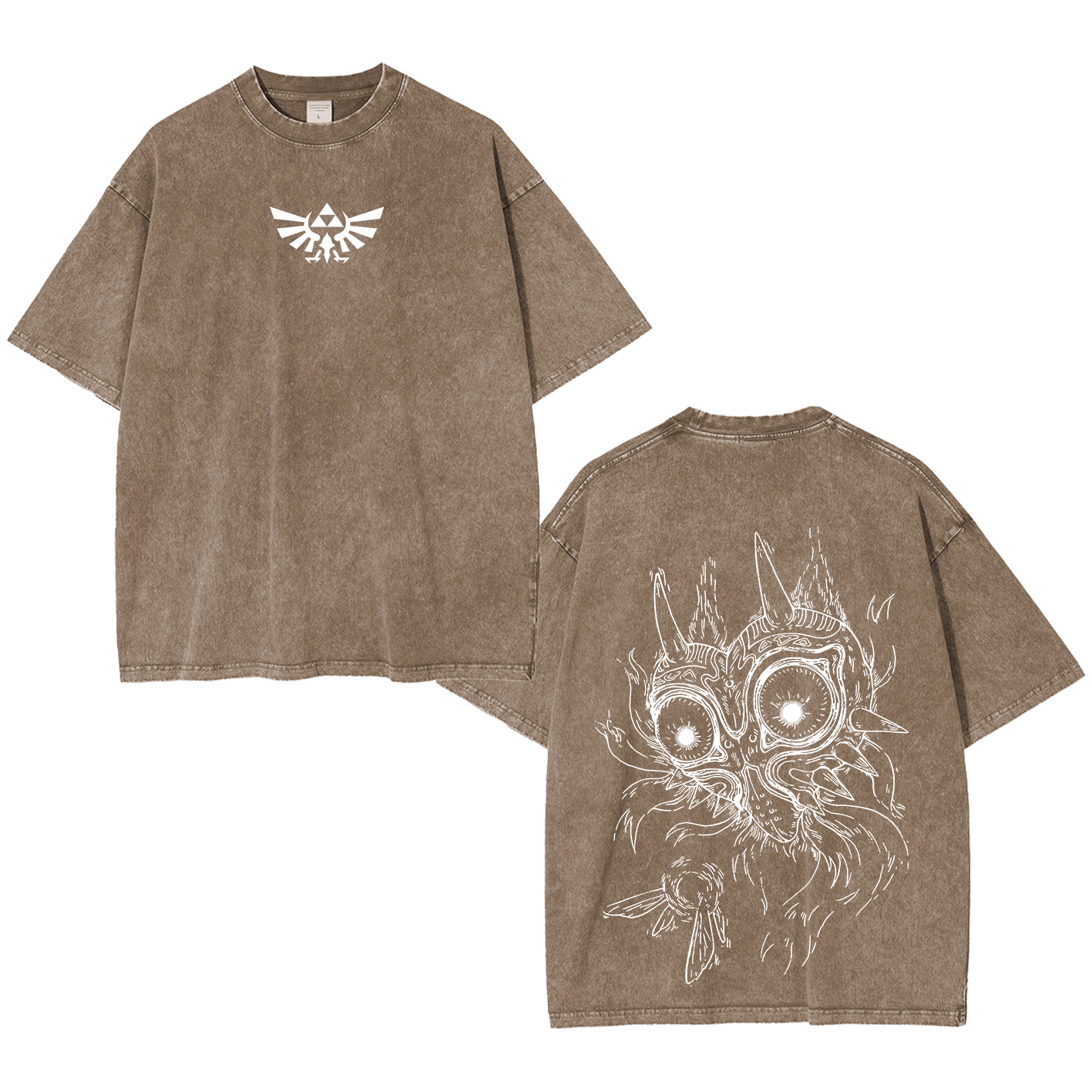 Zelda Majora's Mask Premium  Unisex Washed Unisex Washed T-shirt/Crewneck/Hoodie