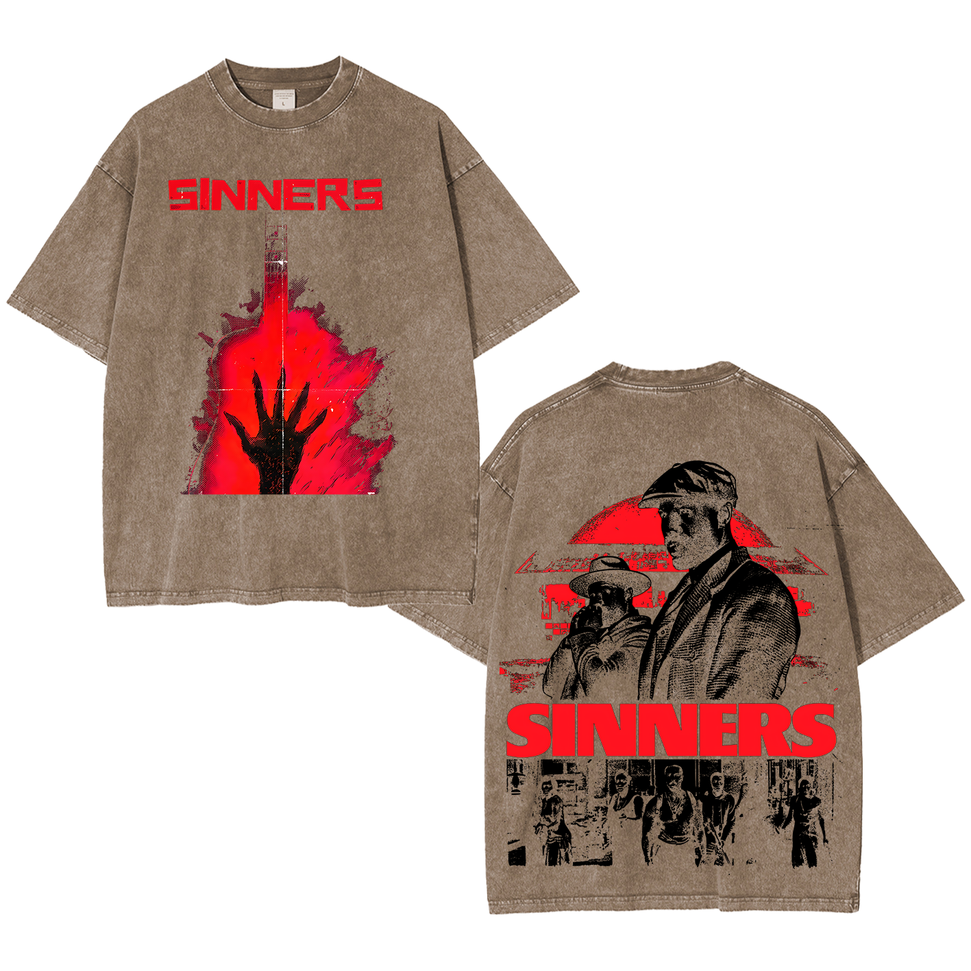 Sinners Movie Oversized T-shirt/Crewneck/Hoodie