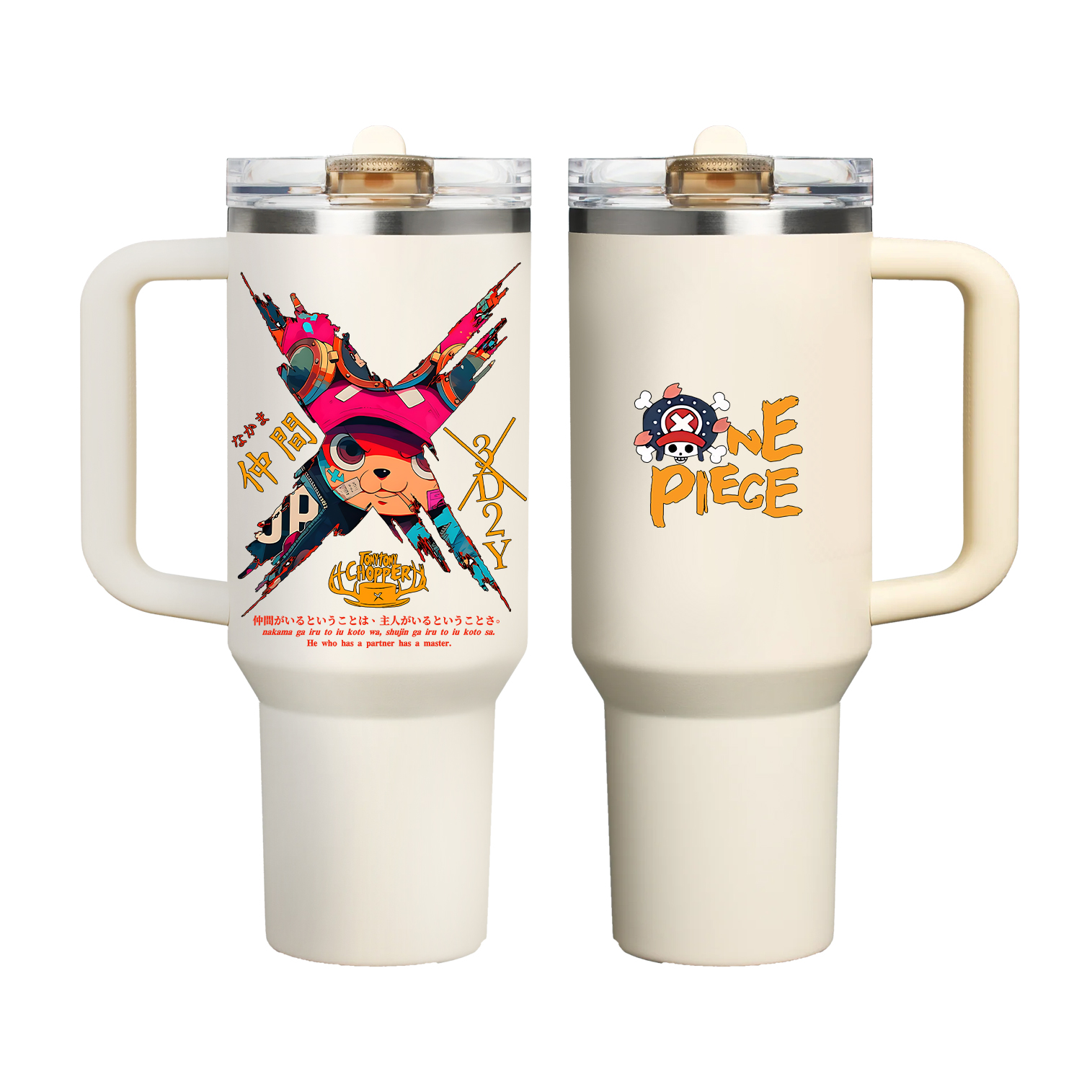 One Piece Chopper Stainless Steel Tumbler Cup