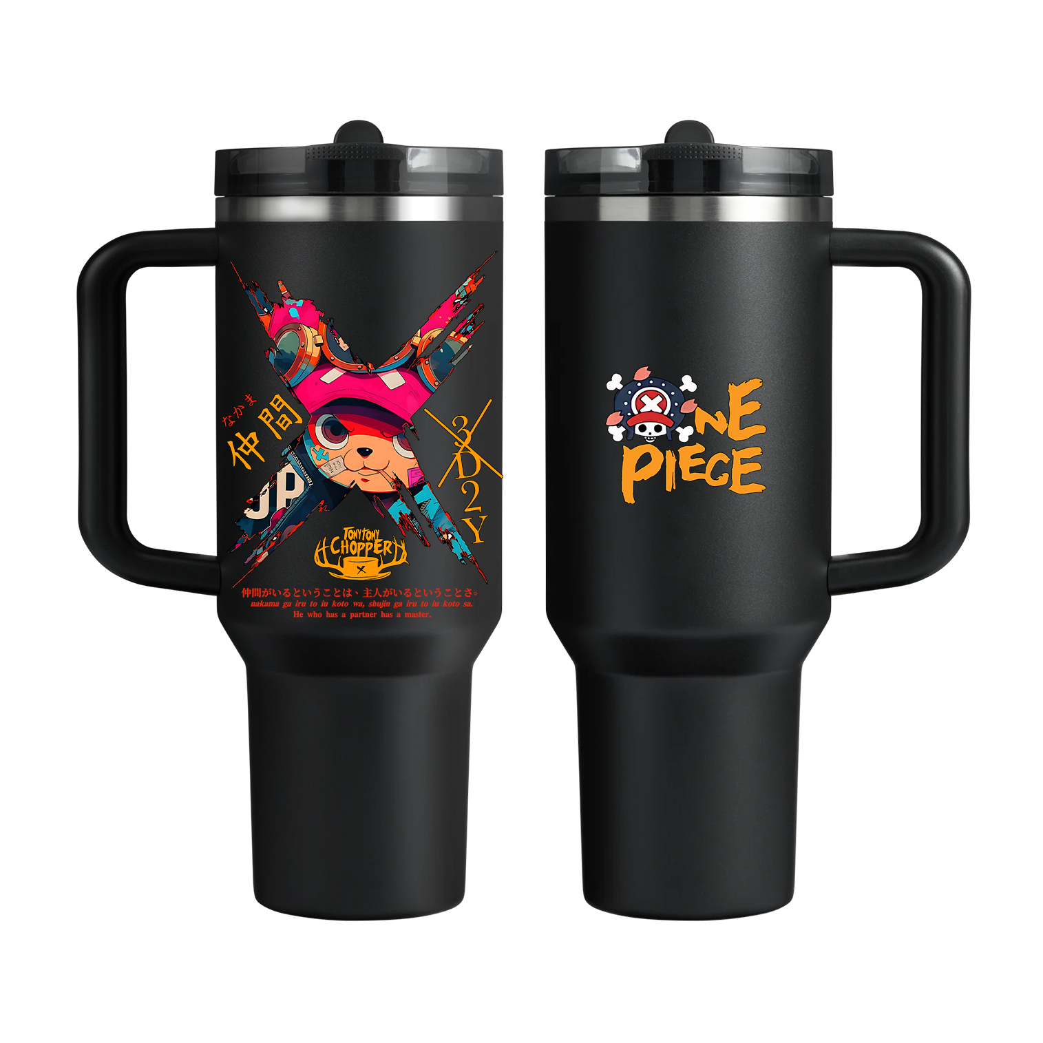 One Piece Chopper Stainless Steel Tumbler Cup