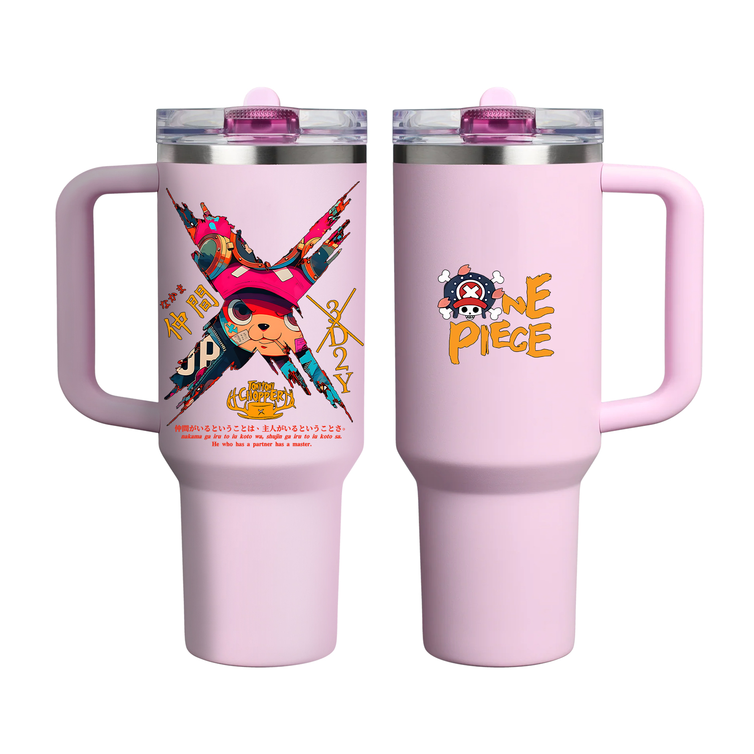 One Piece Chopper Stainless Steel Tumbler Cup